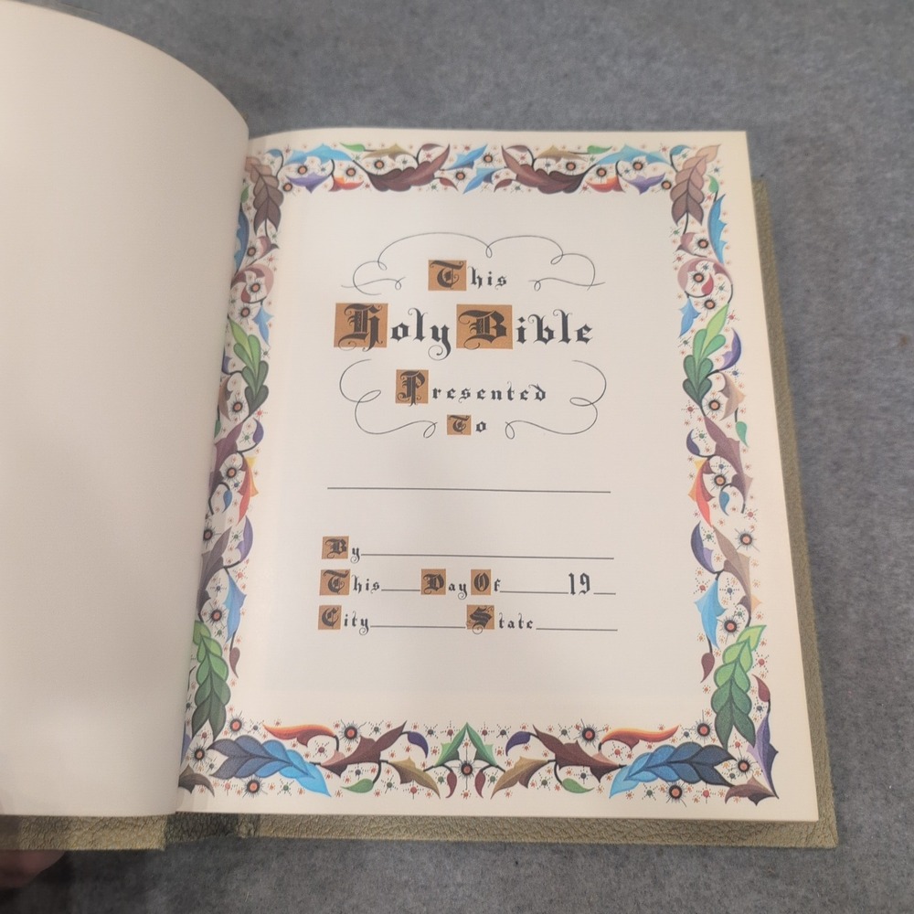 Heirloom Bible Publishers King James Version Red Letter Edition Illustrated KJV - Picture 4 of 5